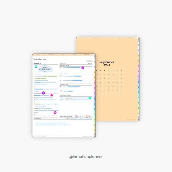 2024-2025 Planner digital - Le Planner Coach de Vie - Vertical - Image 18